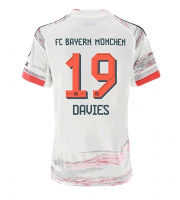 Bayern Munich Alphonso Davies #19 Segunda Equipación Mujer 2025-26 Manga Corta